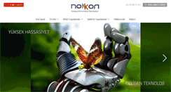Desktop Screenshot of nokkon.com.tr