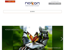 Tablet Screenshot of nokkon.com.tr